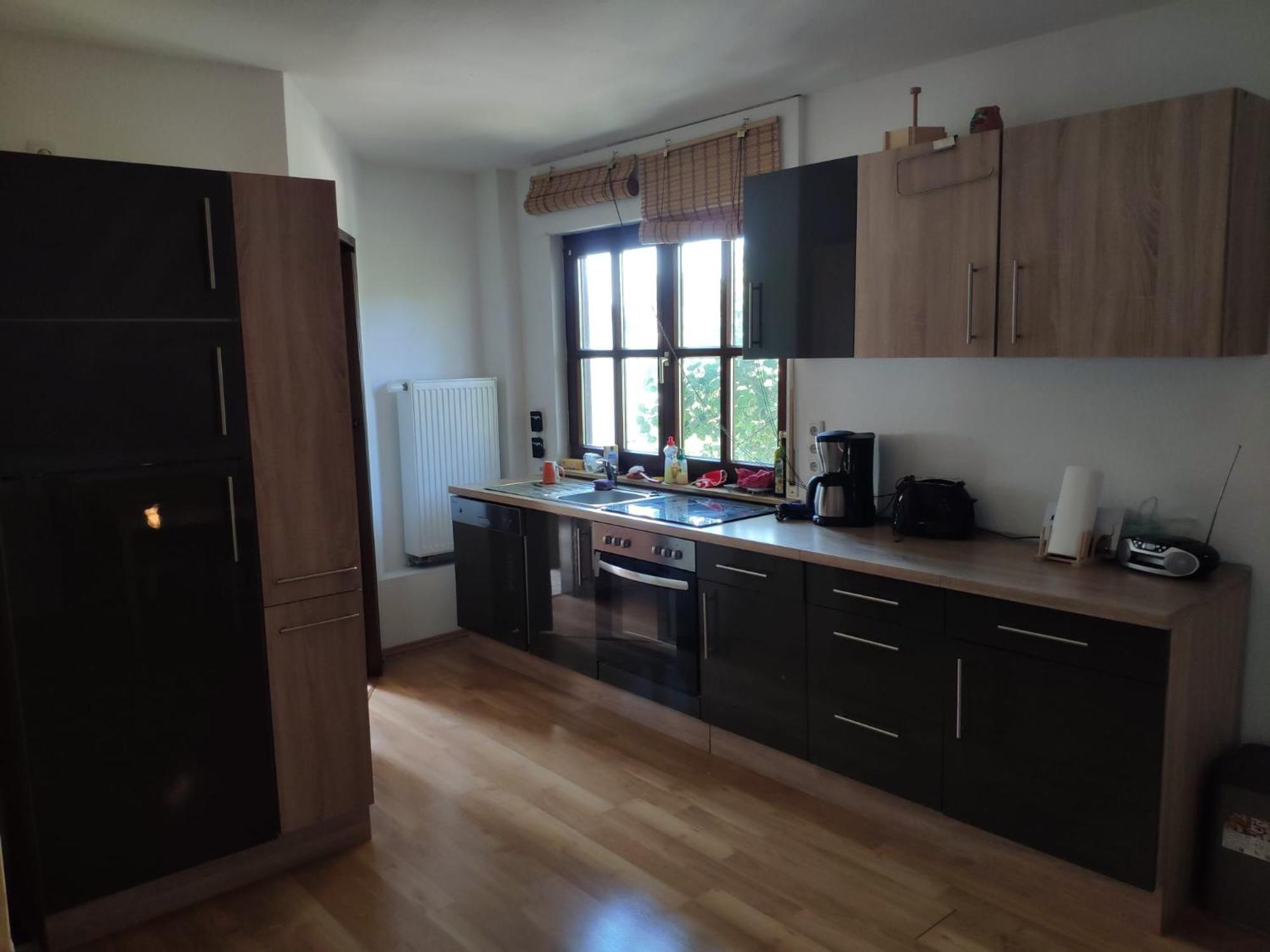 Ferienwohnung Mit 123Qm Fuer 8 Personen Mit Sehr Grossem Garten, Einfache Innen-Ausstattung Leipzig Luaran gambar
